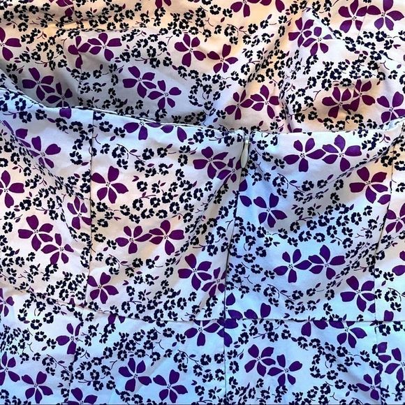 Gap Stretch Floral Strapless A-line Dress - Picture 9 of 11